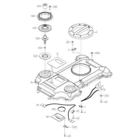 DEPTH ADJUSTMENT KNOB XR50029300 GENUINE Worx | NewgardenParts.com