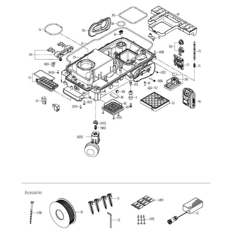 Molla di compressione XR50040723 ORIGINALE Worx