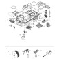Compression spring XR50040723 ORIGINAL Worx