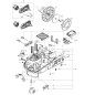 Compression spring XR50036855 ORIGINAL Worx