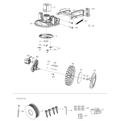 Extension spring XR50037042 ORIGINAL Worx | NewgardenParts.com
