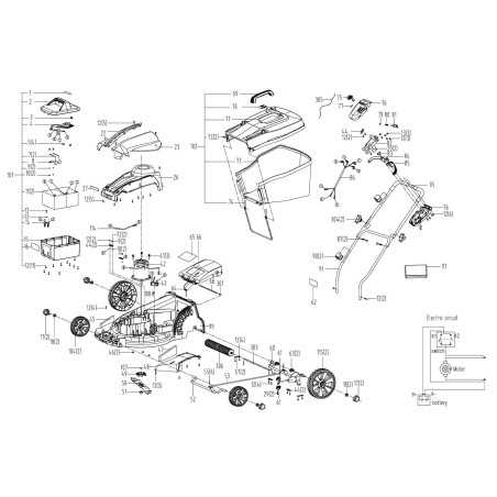 ELECTRIC MOTOR NEW TYPE * I WG785E -&gt- 201011000870 XR50021587 ORIGINAL Worx | NewgardenParts.com