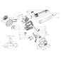 MONTAGGIO MOTORE XR50025856 ORIGINALE Worx