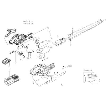Engine set XR50015776 ORIGINAL Worx | NewgardenParts.com