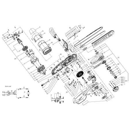 MOTORINO ELECTRICO COMPLETO. WG300E WG303E | NewgardenParts.com