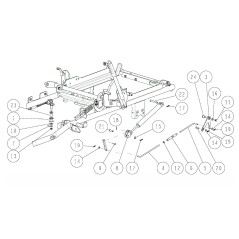 Lock type without gas spring (FLC75-35) O0255-70100 ORIGINAL Orec