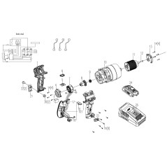 Bit holder XR50026497 ORIGINAL Worx | NewgardenParts.com