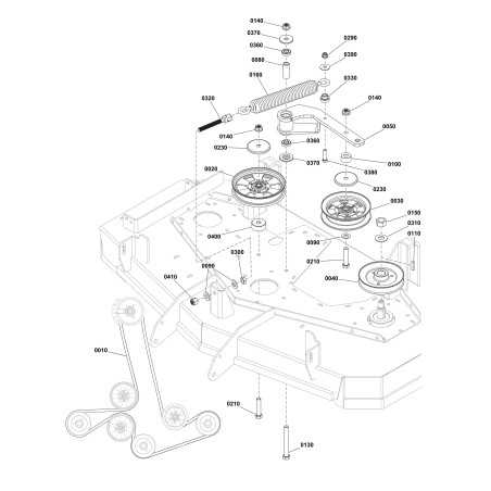 PULLEY TENSIONER. 6.0X1.0X.50* CZ LR5104717 GENUINE Ferris | NewgardenParts.com