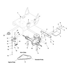 POLEA DE TRANSMISIÓN, 4,50 DE X 1,000 DI (SV) | NewgardenParts.com