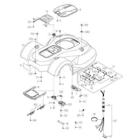 BUTTON XR50022503 ORIGINAL Worx | NewgardenParts.com