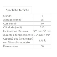 Motore diesel LOMBARDINI 3LD510 4 tempi motocoltivatore MY SPECIAL14A.E 02010635 | NewgardenParts.com