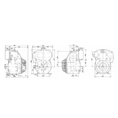 Motore diesel LOMBARDINI 3LD510 4 tempi motocoltivatore MY SPECIAL14A.E 02010635 | NewgardenParts.com