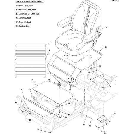 Ferris IS3200Z × IS3200Z LR5105102 HIGH BACK PREMIUM SEAT* | NewgardenParts.com