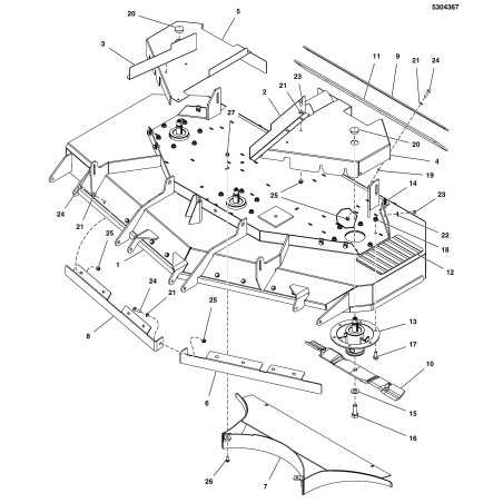 SET LAME MULCHING 61" . LR5103305S ORIGINALE Ferris | NewgardenParts.com