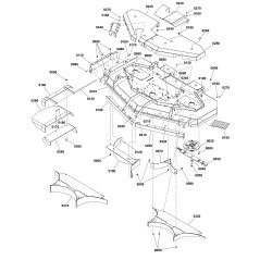 BLADE SET, MULCH, 72 DECK (SET OF 3) LR5103306S GENUINE Ferris