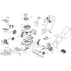 Worx Original XR50037015 Left Front Wheel Set | NewgardenParts.com