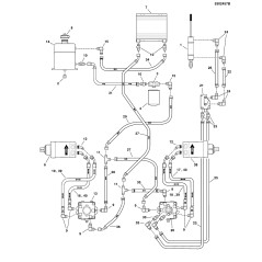 CONJUNTO DE MANGUERA (28), EXTREMOS STR Y 45 | NewgardenParts.com