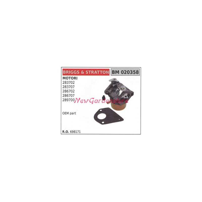 Carburatore a vaschetta B&S tagliaerba rasaerba tosaerba 283702 020358