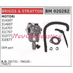 B&S tub-type carburettor B&S lawn mower mower 31A507 31A607 020282