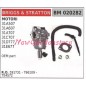 Carburateur B&S à cuve pour tondeuse à gazon B&S 31A507 31A607 020282