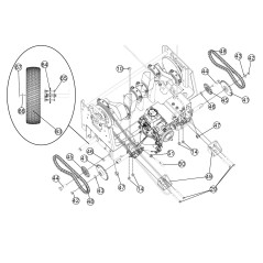 ASM, TAPPO PER RUOTE E PNEUMATICI TURF AR382239 ORIGINALE Billy Goat | NewgardenParts.com
