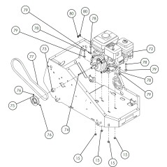 ENTRAÎNEMENT DE LA LAME À COURROIE 5L45 (PBL) | NewgardenParts.com