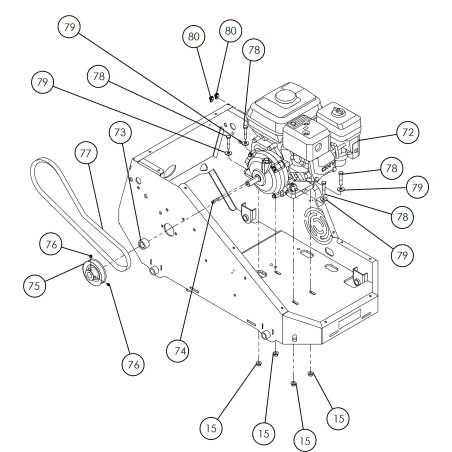 TRANSMISIÓN DE CUCHILLA POR CORREA 5L45 (PBL) | NewgardenParts.com