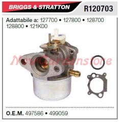 Carburatore a vaschetta B&S tagliaerba tosaerba rasaerba 127700 127800 R120703 | NewgardenParts.com