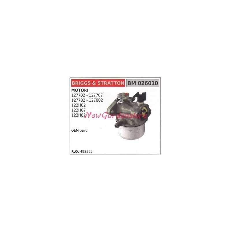 Carburatore a vaschetta B&S tagliaerba tosaerba rasaerba 127702 026010