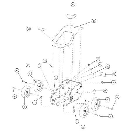 SCR-CAP, HEX .625"-11 X 5.500" G5 ZP AR8041153 ORIGINAL Billy Goat | NewgardenParts.com