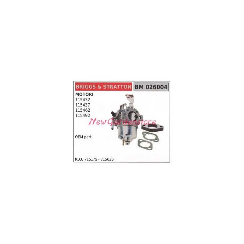 B&S Wannenvergaser B&S Rasenmäher Mäher 115432 115437 026004
