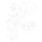 DISTANZIALE RUOTA ANTERIORE AR900819 ORIGINALE Billy Goat