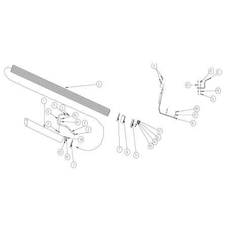 SUPPORTO TUBO FLESSIBILE CAPPUCCIO MV VAC AR840093 ORIGINALE Billy Goat | NewgardenParts.com
