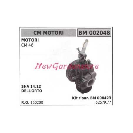 Carburatore a vaschetta CMMOTORI motopompa CM 46 002048 | NewgardenParts.com