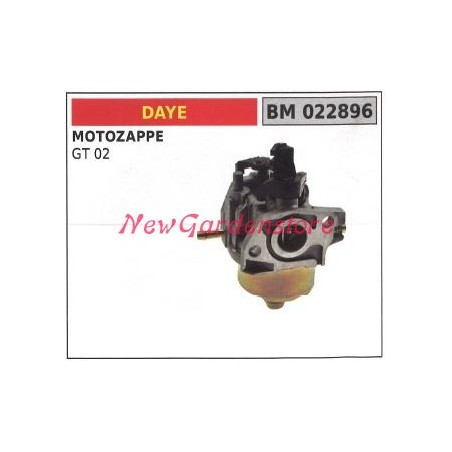 Carburatore a vaschetta DAYE motozappa GT 02 022896 | NewgardenParts.com