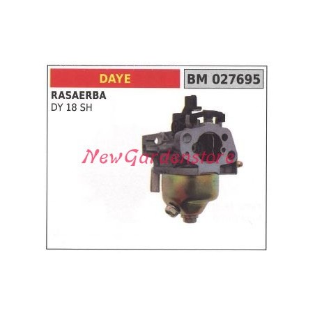 Carburatore a vaschetta DAYE rasaerba tosaerba tagliaerba DY 18SH 027695 | NewgardenParts.com