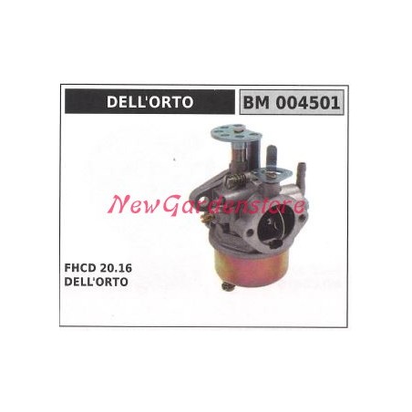 Carburatore a vaschetta DELLORTO rasaerba tosaerba fhcd 20.16 004501 | NewgardenParts.com