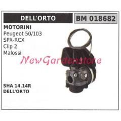 Carburatore a vaschetta DELLORTO rasaerba tosaerba SHA 14.14R 018682 | NewgardenParts.com