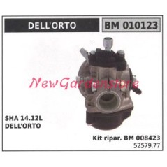 Carburatore a vaschetta DELLORTO rasaerba tosaerba tagliaerba 010123 | NewgardenParts.com