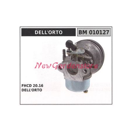 Carburatore a vaschetta DELLORTO rasaerba tosaerba tagliaerba FHCD 20.16 010127 | NewgardenParts.com