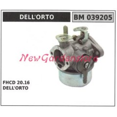 Carburatore a vaschetta DELLORTO rasaerba tosaerba tagliaerba FHCD 20.16 039205 | NewgardenParts.com