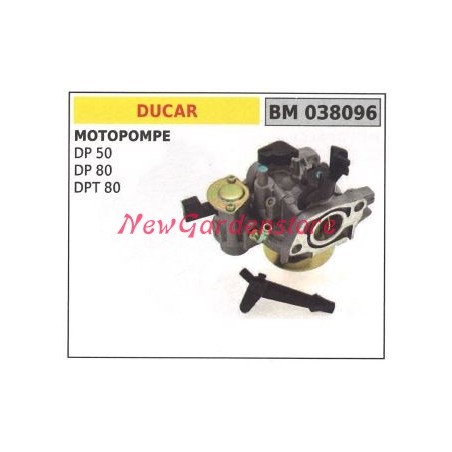 Carburatore a vaschetta DUCAR motopompa DP 50 80 DPT 80 038096 | NewgardenParts.com