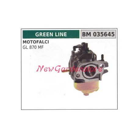 Carburatore a vaschetta GREENLINE motofalci GL 870 MF 035645 | NewgardenParts.com