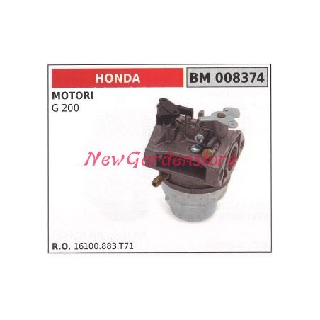 Carburatore a vaschetta HONDA motozappa G 200 008374 | NewgardenParts.com