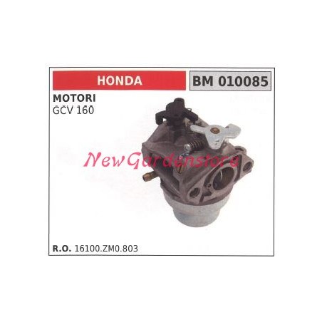 Carburatore a vaschetta HONDA motozappa GCV 160 010085 | NewgardenParts.com