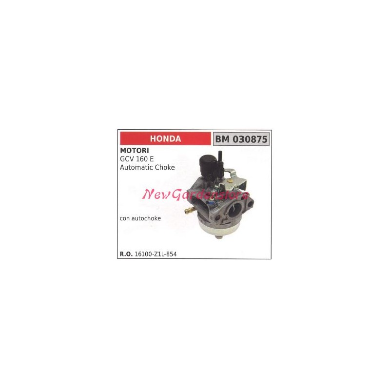 Pot carburettor HONDA motorhoe GCV 160 E 030875