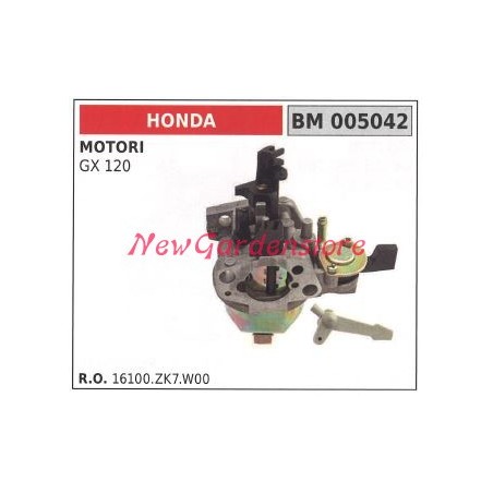 Carburatore a vaschetta HONDA motozappa GX 120 005042 | NewgardenParts.com