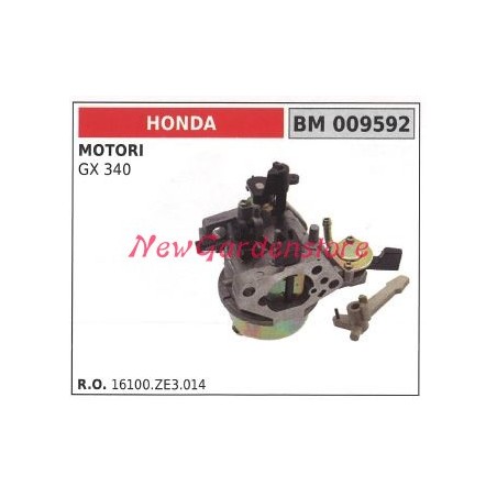 Carburatore a vaschetta HONDA motozappa GX 340 009592 | NewgardenParts.com