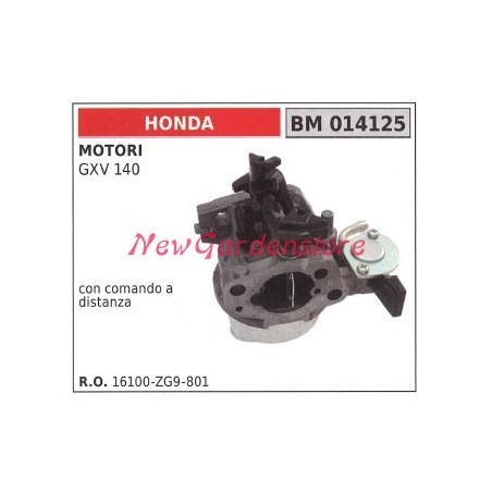 Carburatore a vaschetta HONDA motozappa GXV 140 014125 | NewgardenParts.com