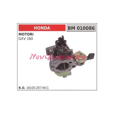 Carburatore a vaschetta HONDA motozappa GXV 160 010086 | NewgardenParts.com